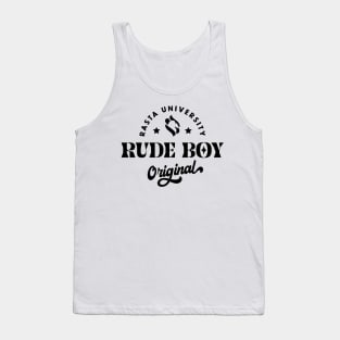 Rasta University Rude Boy Original Reggae Tank Top